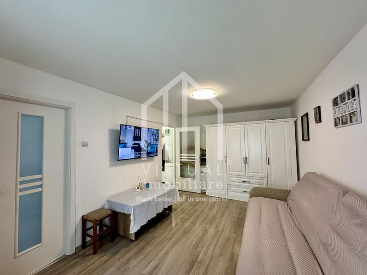 Garsoniera mobilata, 28mp utili, parter inalt, zona Ipas - 5
