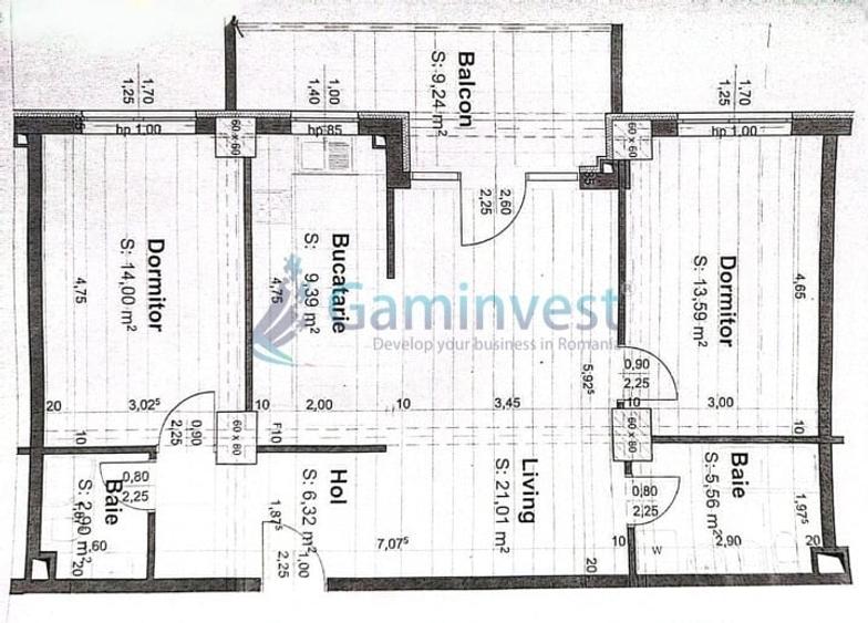 Apartament 3 camere cu loc de parcare Iosia Residence, Oradea, Bihor - 1
