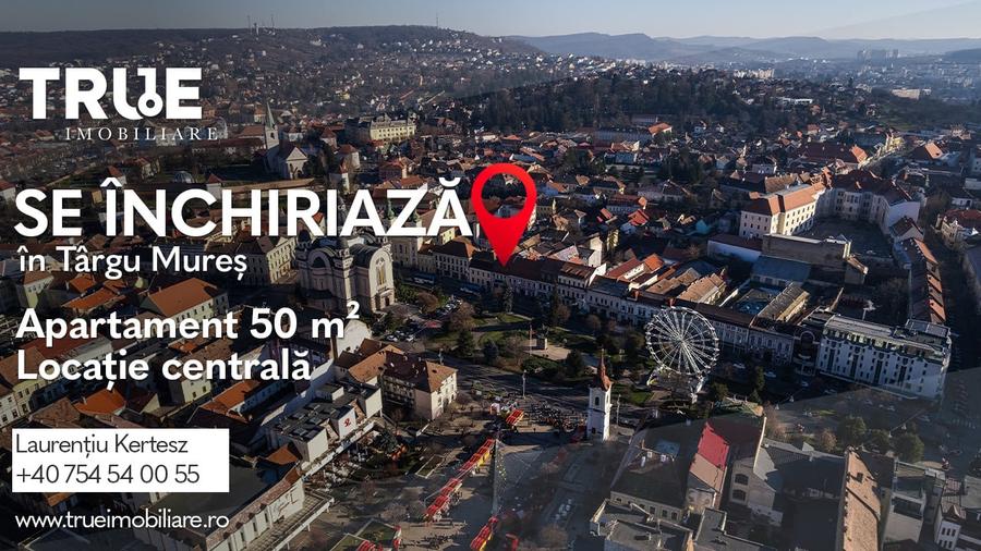 Ap. 2 camere de închiriat – Ultracentral, Târgu Mureș - 1