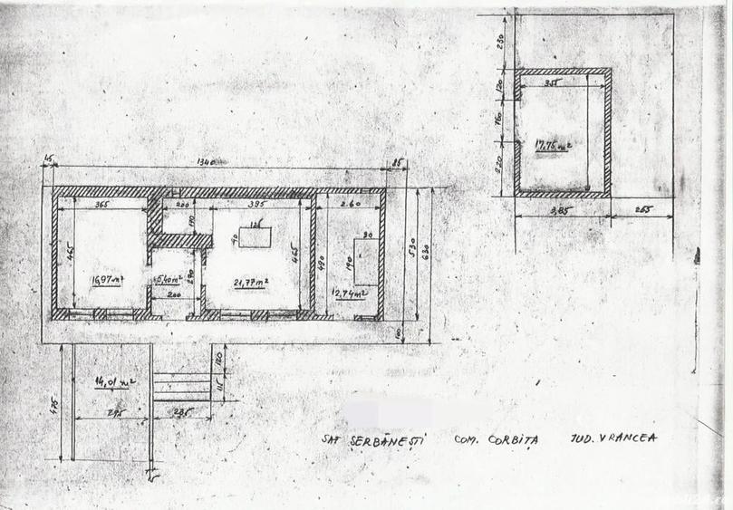 Casa cu mult teren, sat ?erbane?ti, com. Corbi?a, jud. Vrancea - 1