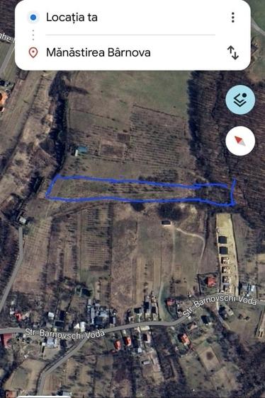 Teren Construcții intravilan de 11221 mp, în Bârnova