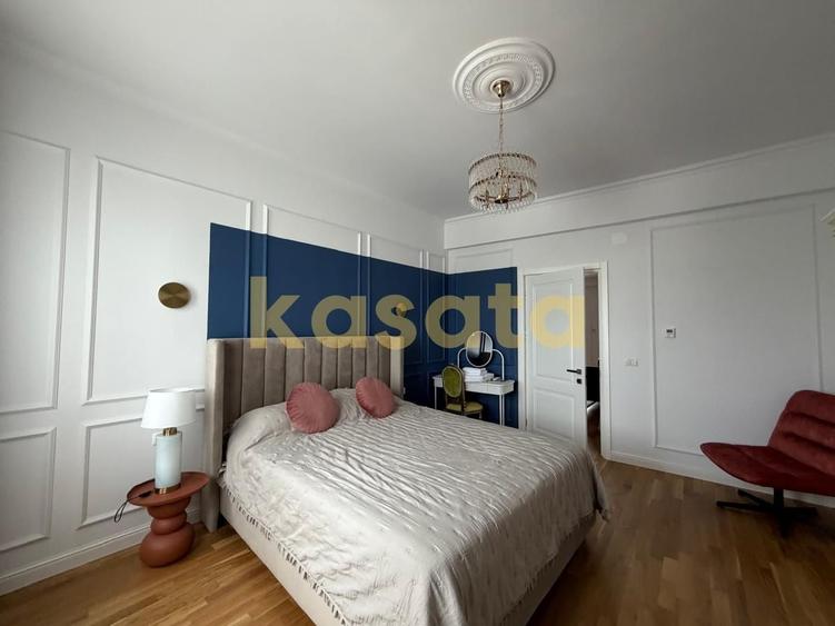 Apartament cu 4 camere decomandat, mobilat în Calea Victoriei