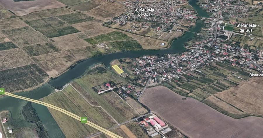 Casă cu 16 camere cu Teren 3200 Mp în Ștefăneștii de Jos