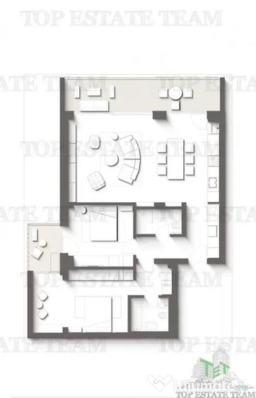 Apartament cu 3 camere decomandat în Central