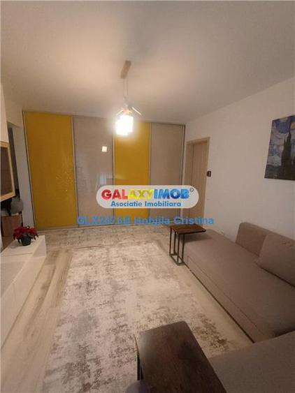 Apartament cu 2 camere semidecomandat, mobilat în Băneasa