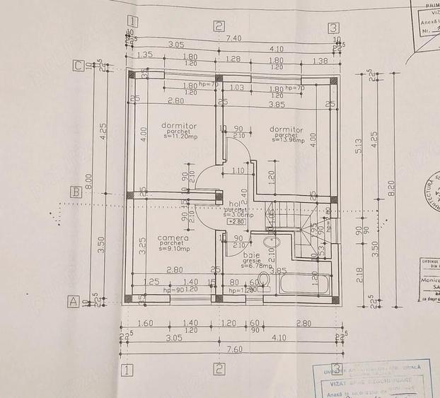 Casa individuala, Sacalaz, neterminata, P+M, 4 camere, 641mp teren, comision=0% - 7