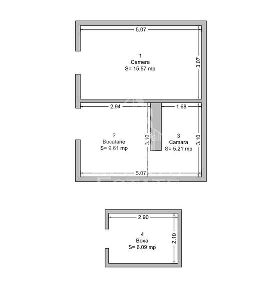 Apartament pretabil birouri, 30 mp, Piata Unirii Apartament pretabil birouri, 30 mp, Piata Unirii
