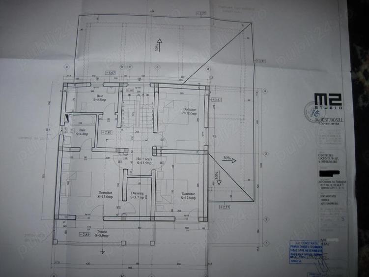 Casa P+1 Bifamiliala (Duplex), Techirghiol, 189mp utili, 508mp teren, materiale premium - 4