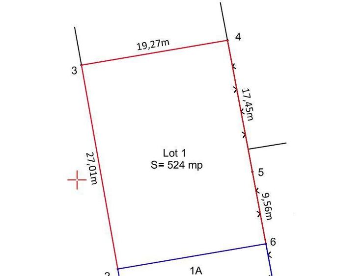 Teren intravilan, deschidere 27 m, 524 mp, zona Bariera Valcii - 1