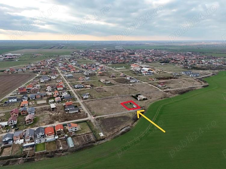 Teren intravilan 550 mp Fantanele in cartierul nou fs.20 ml - 7