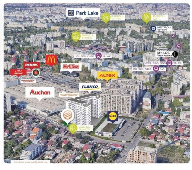 GARSONIERA SPATIOASA - BLOC P+11 /  AUCHAN TITAN,PARCUL TEILOR! - 6