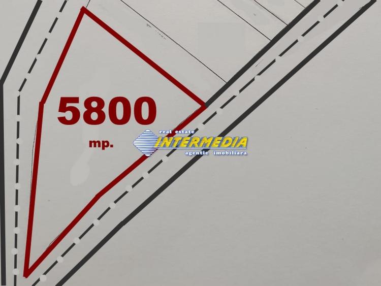 Teren Intravilan 5800 mp. constructie blocuri CENTRU spate Mall utilitati - 1