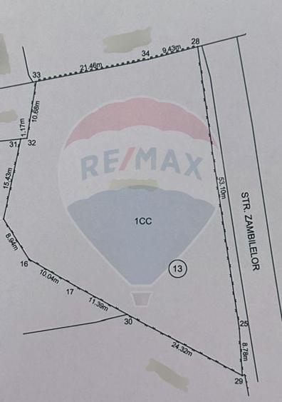 Teren 1,749mp Piatra-Neamt / Strada Zambilelor - 3