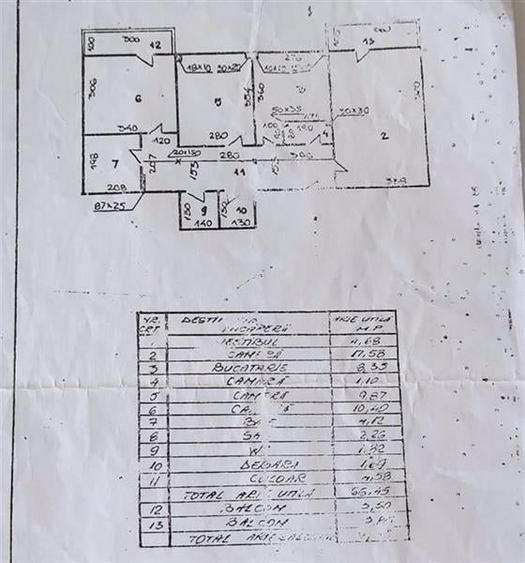Apartament 3 camere bulevardul Chisinau - 8