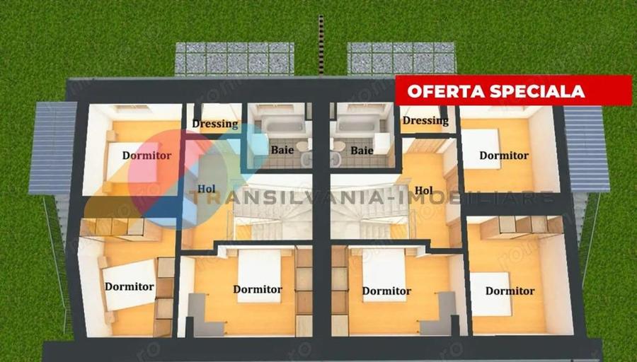 Unitate Duplex, 120 Mp Utili, Cu 2 Garaje, Pompa de caldura si panouri solare - 3