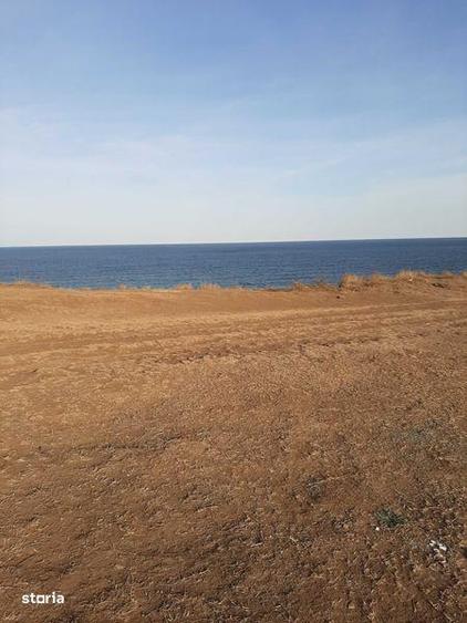 Vand teren intravilan Vama Veche, faleza, primul rand la mare, 1000 mp - 4