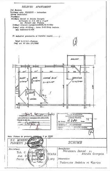 Apartament 2 cam, etaj 4, Malu Rosu - 11