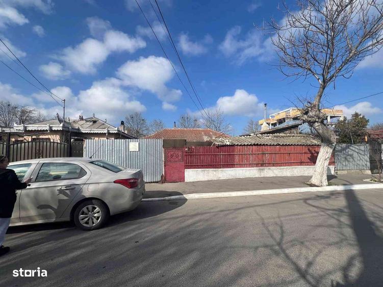Teren 400 mp + casa Constan?a Toate utilita?ile | Ideal construc?ie - 1