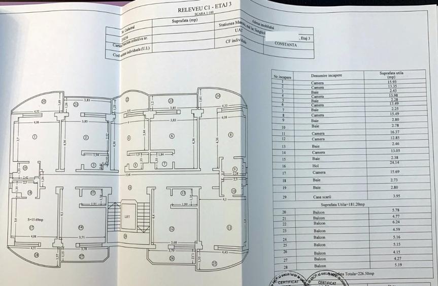 Hotel 3 stele Mamaia - Central - 36 camere - 2.600.000 euro(Cod E8) - 44