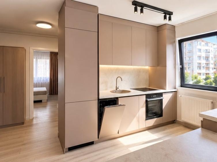 Apartament cu 3 camere semidecomandat, mobilat în Zorilor