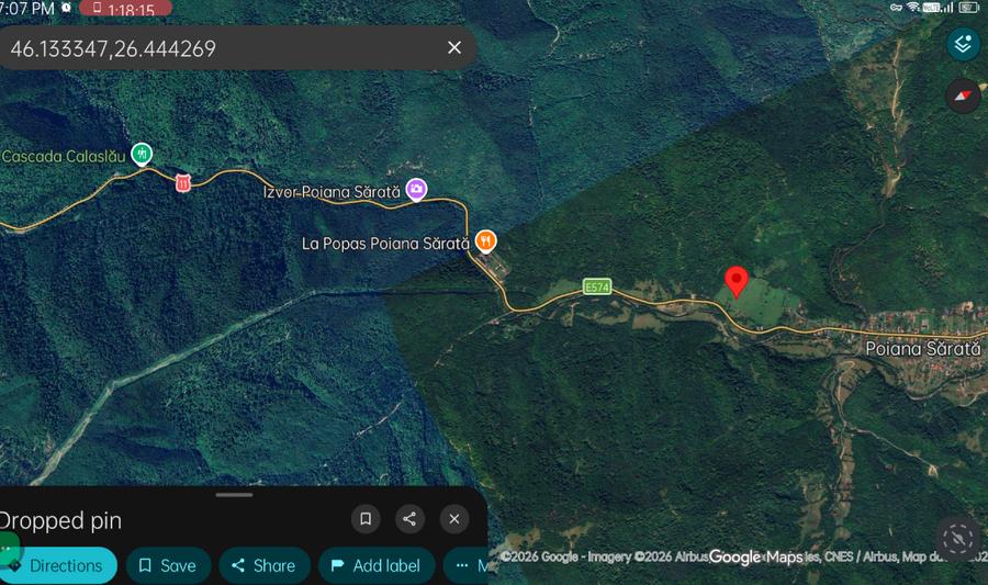 Intravilan Direct de la Proprietar Zona Superba Poiana Sarata  - 4