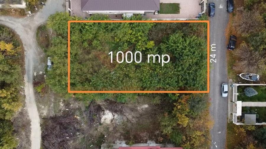 Teren 1000 mp intravilan, utilitati, P+4E, zona canal – Mamaia Nord - 1