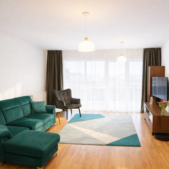 Apartament nou cu 2 camere decomandate, 52mp, finisat modern, mobilat si utilat - 2