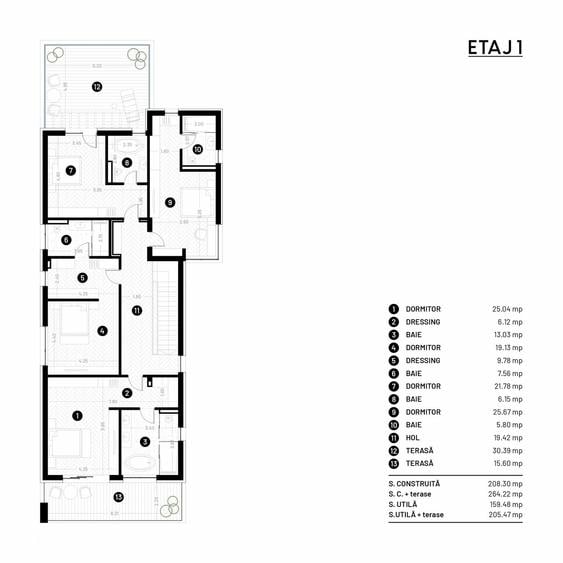 Casă cu 6 camere cu Teren 1324 Mp în Siliștea Snagovului