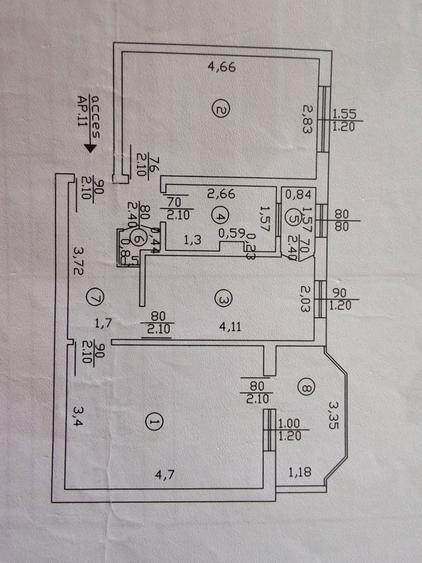 Apartament 2 camere decomandat - 14