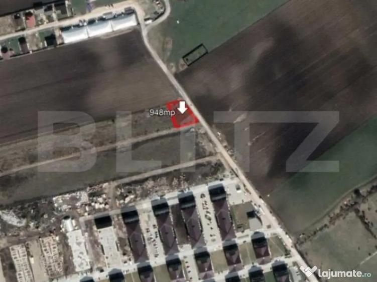 Teren intravilan 948mp, langa Subcetate - Sanpetru - 1