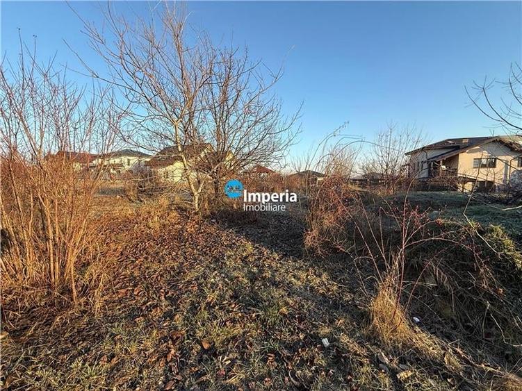 Teren 712/ 1422  mp, plan, Iasi Tudor Neculai,  bransamente - 4