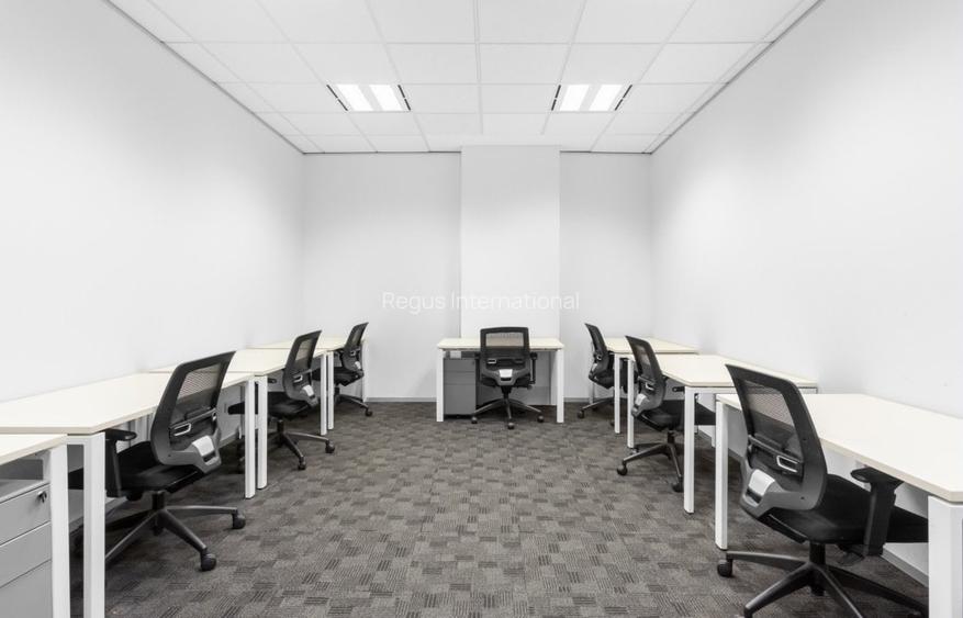 Spațiu de birou privat pentru 5 persoane în Regus Hermes