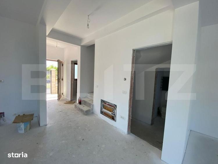 Duplex 5 camere, 130 mp utili teren 250 mp, separat prin camera tehnic - 4