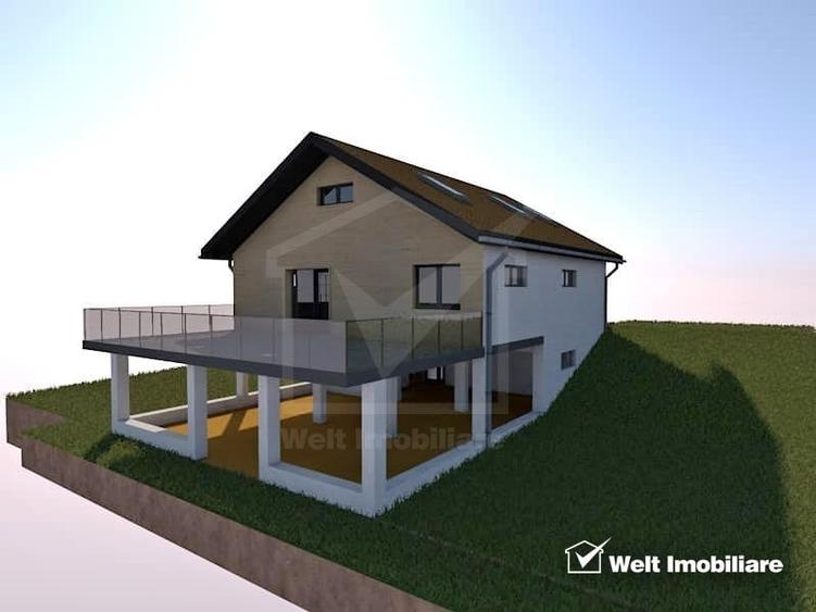 Proiect autorizatie casa P+1, teren 1000 mp, Salicea - 1