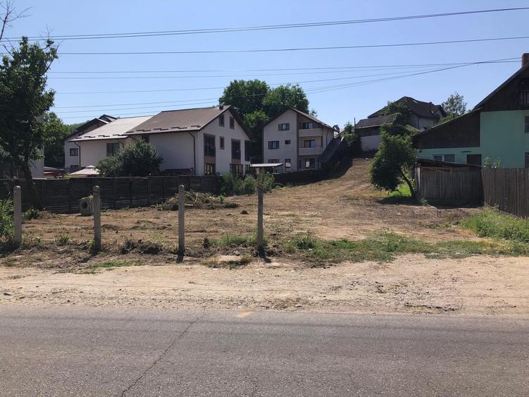 Teren 1000 mp, intravilan, deschidere 25 ml - stradal - Stafanesti - 1