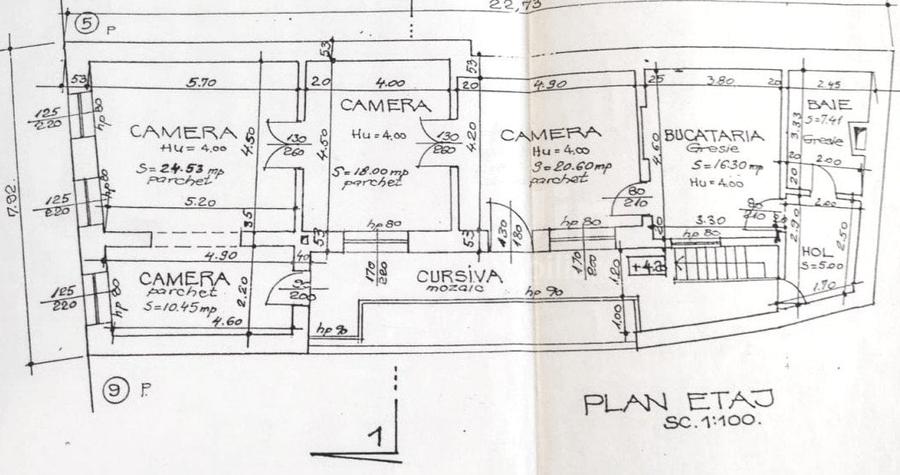 Imobil istoric tip vila | 12 incaperi | 350mp utili | Ultracentral! - 16