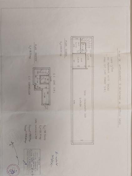 Spatiu comercial ultracentral subsol 118mp - 1