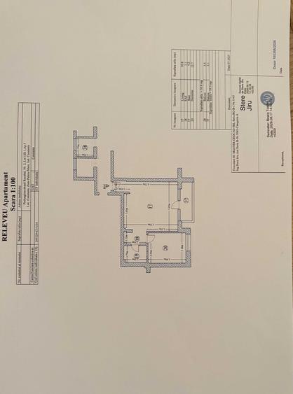 Apartament cu 2 camere decomandat în Palazu Mare