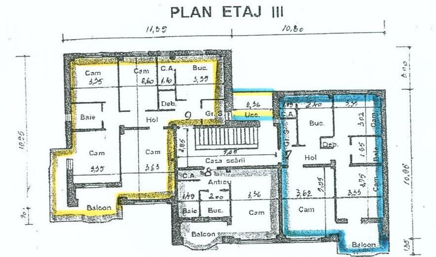 De vanzare 2 apartamente pe acelasi etaj in Nadlac cu garaj - 11