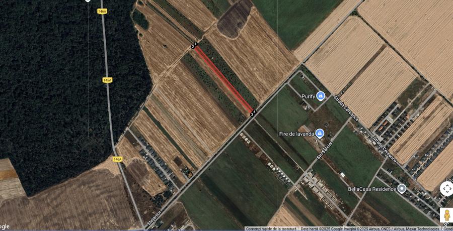 Teren Sabareni linga padure 10 minute pina in Bucuresti - 2