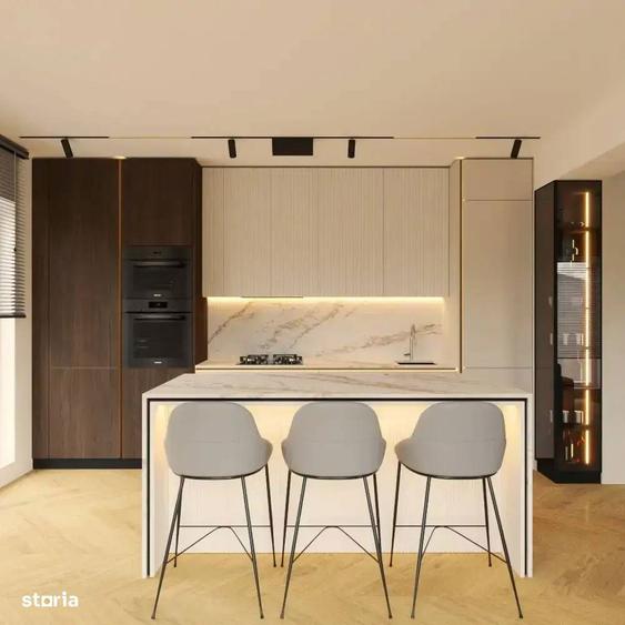 Penthouse 3 camere 86mp cu terasa panoramica de 56mp, Lift, Centrala - 3