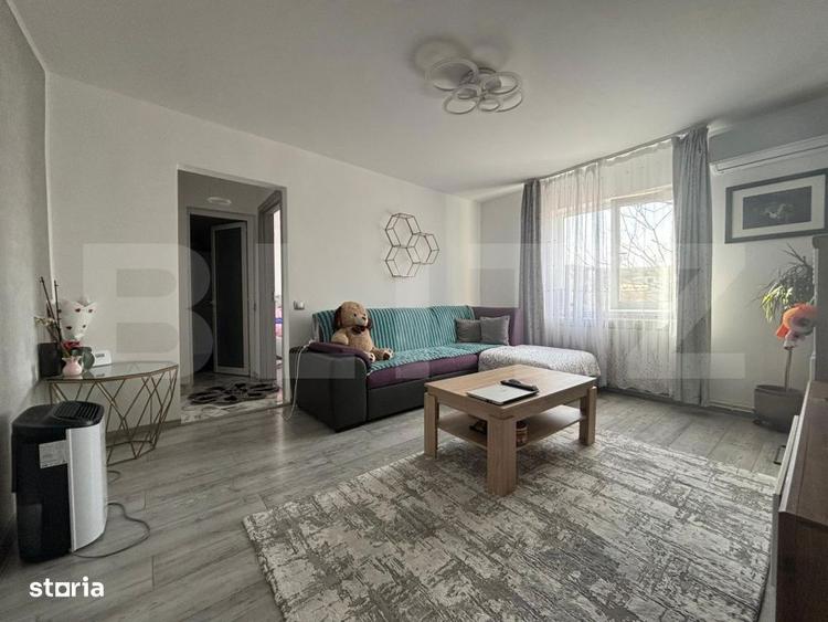 Apartament 2 camere M6, etaj 3, renovat 2025 centrala noua, izolat - 1