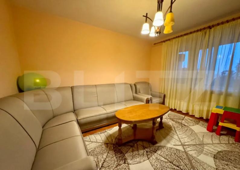 Apartament 2 camere, decomandat, 51.5 mp, mobilat Zona C - 9
