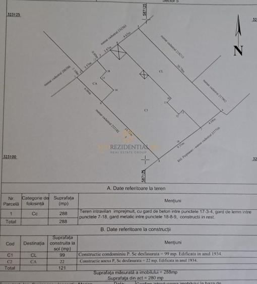Casa cu 3 camere, teren 288 mp, metrou Eroii Revolutiei - 6