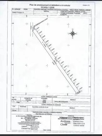 De vanzare, Teren intravilan, 2 fronturi, 6054mp, Clinceni De vanzare, Teren intravilan, 2 fronturi, 6054mp, Clinceni