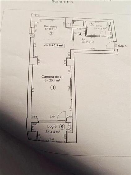 APARTAMENT 1 CAMERA MOBILAT UTILAT CITY OF MARA - 2