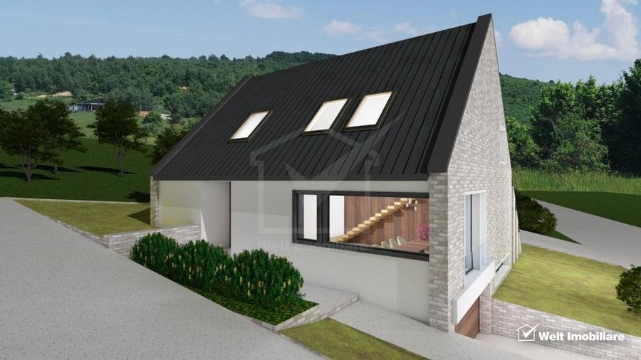 Teren autorizat pe Valea Garboului, Floresti limita Cluj, Intravilan-UL1, 707mp - 2