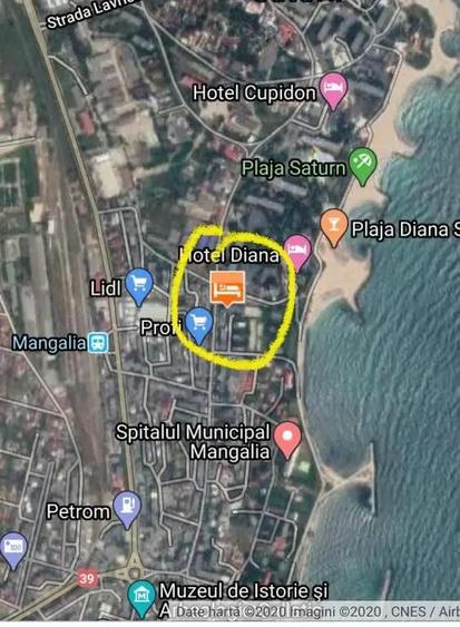 Apartament 2 camere, Mangalia, cu vedere la Mare. Zona Plaja Diana Saturn. - 4