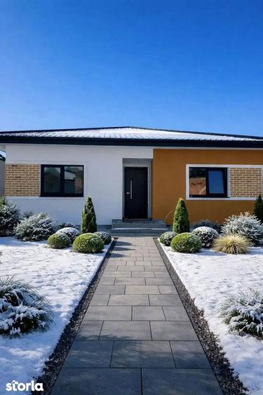 Ansamblu securizat, vile single, teren 400 mp, curte libera: 270 mp - 2