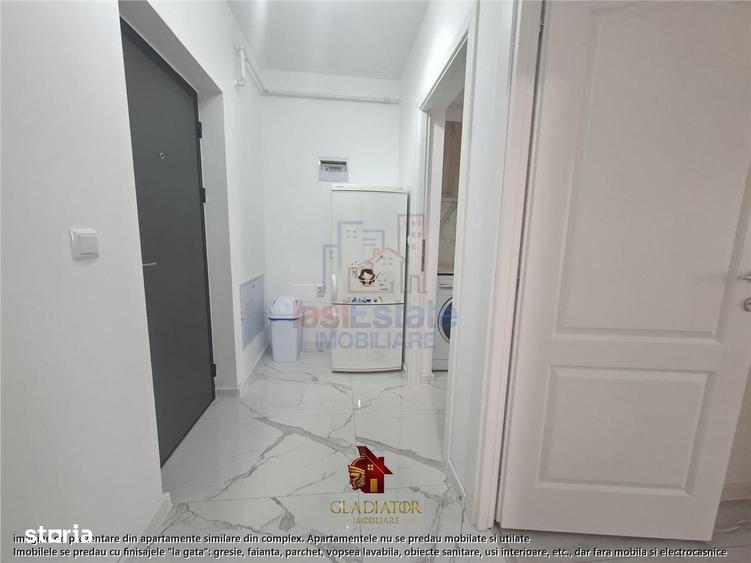 Capat CUG Apartament 1 camera bloc nou la superpret Lunca Cetatuii - 12
